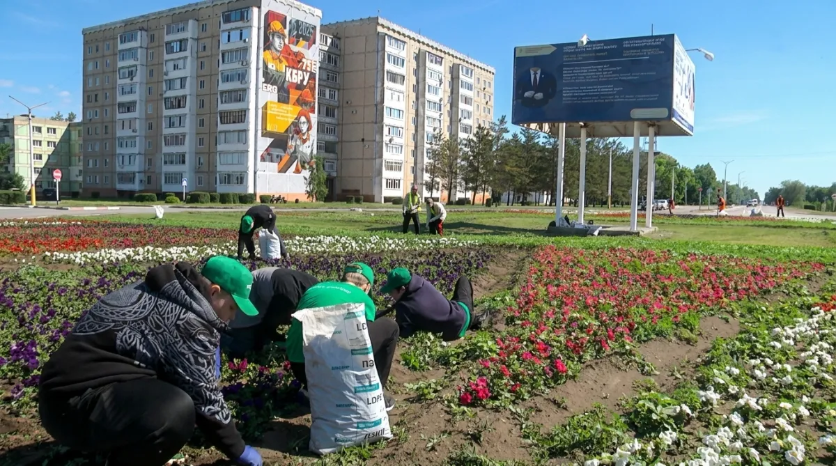 Бойцы «Жасыл ел» приступили к «захвату» Лисаковска