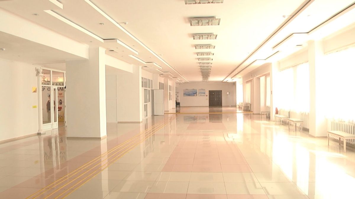 В Лисаковске завершился очередной ремонт городского центра культуры и спорта, на этот раз текущий