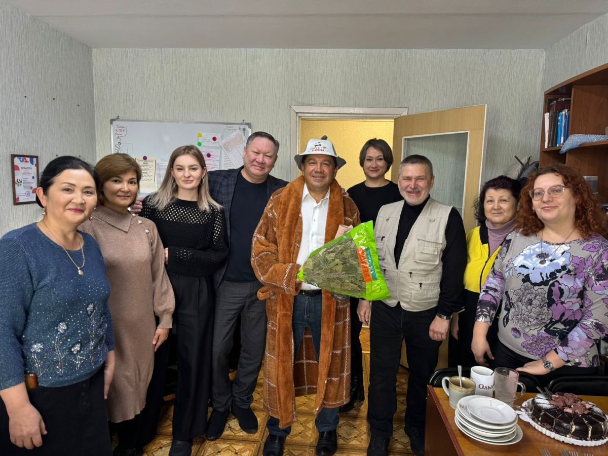 60 день рождения встретил коммерческий директор ТОО «ЛТВ «Акцент»» Гривко Юрий Григорьевич