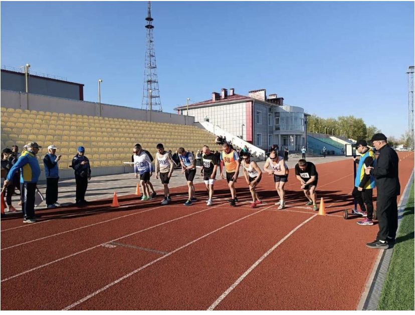 Лисаковские спортсмены отправились на финальные, областные соревнования "Тын Целина 2023"