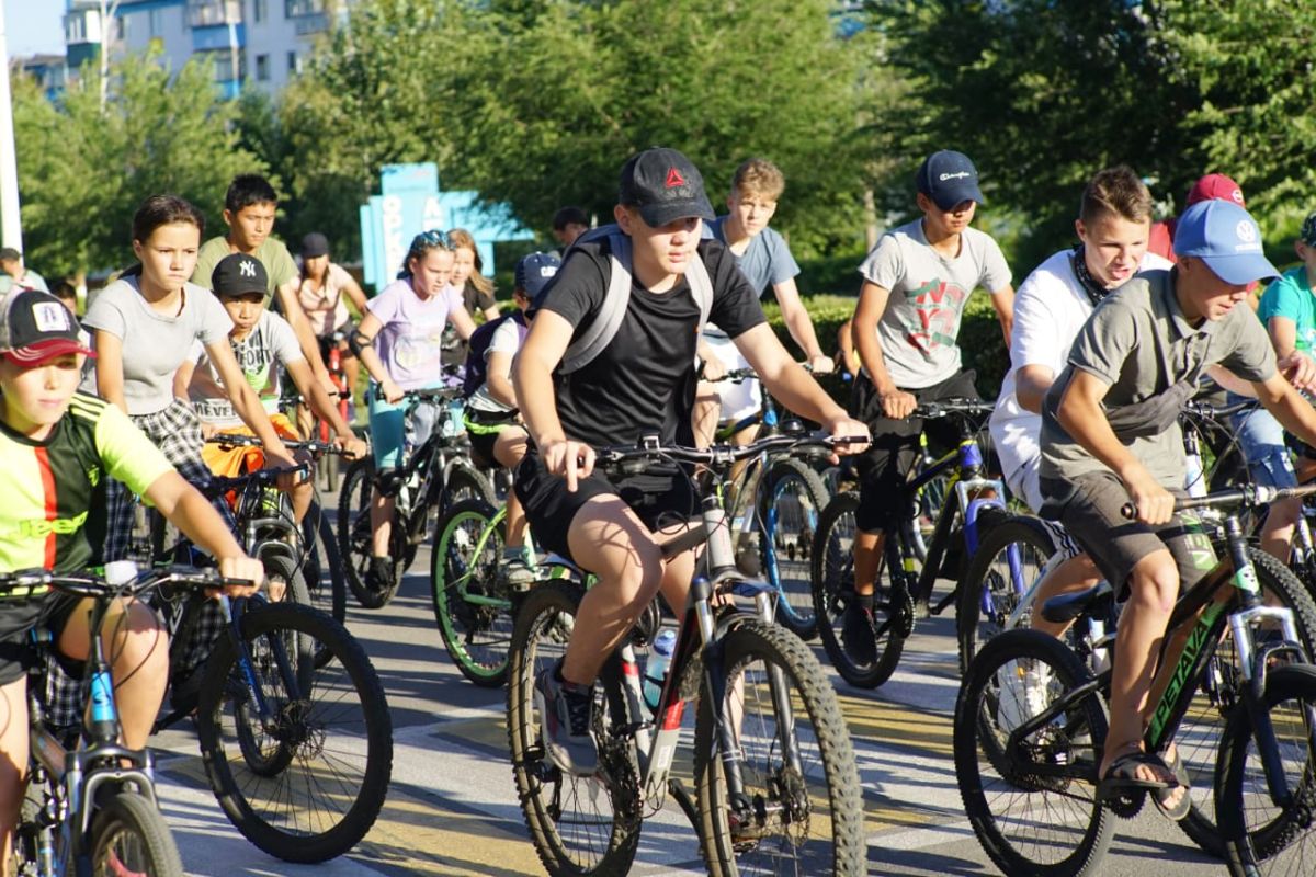 Велопробег в честь Дня города