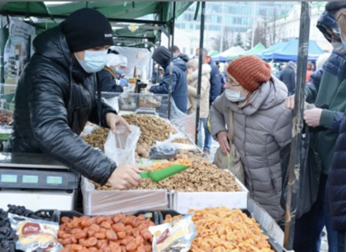 Первая сельхоз ярмарка этого года